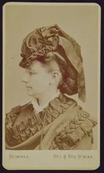 Portrait de Victoria Woodhull (1838-1927)